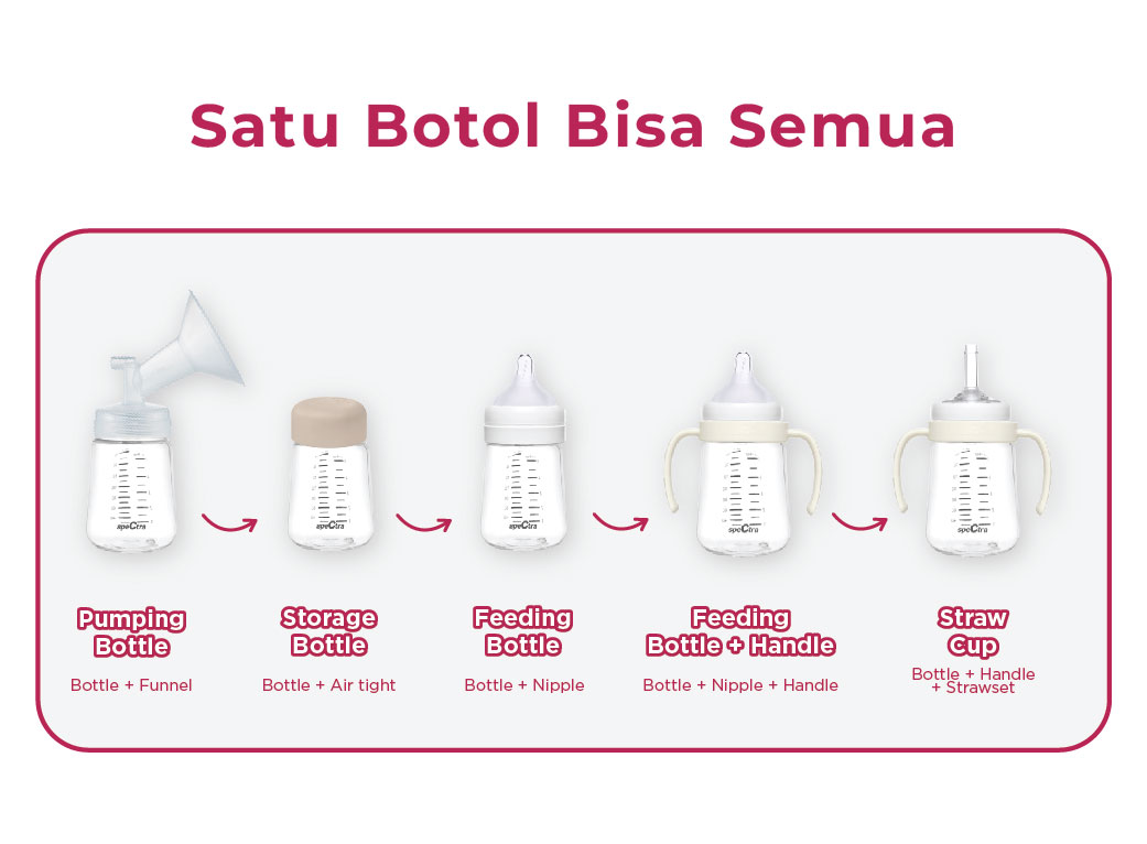 Botol Susu Spectra PPSU 260 ml Polyphenylsulfone untuk Bayi Usia 3-6 Bulan Foto 8