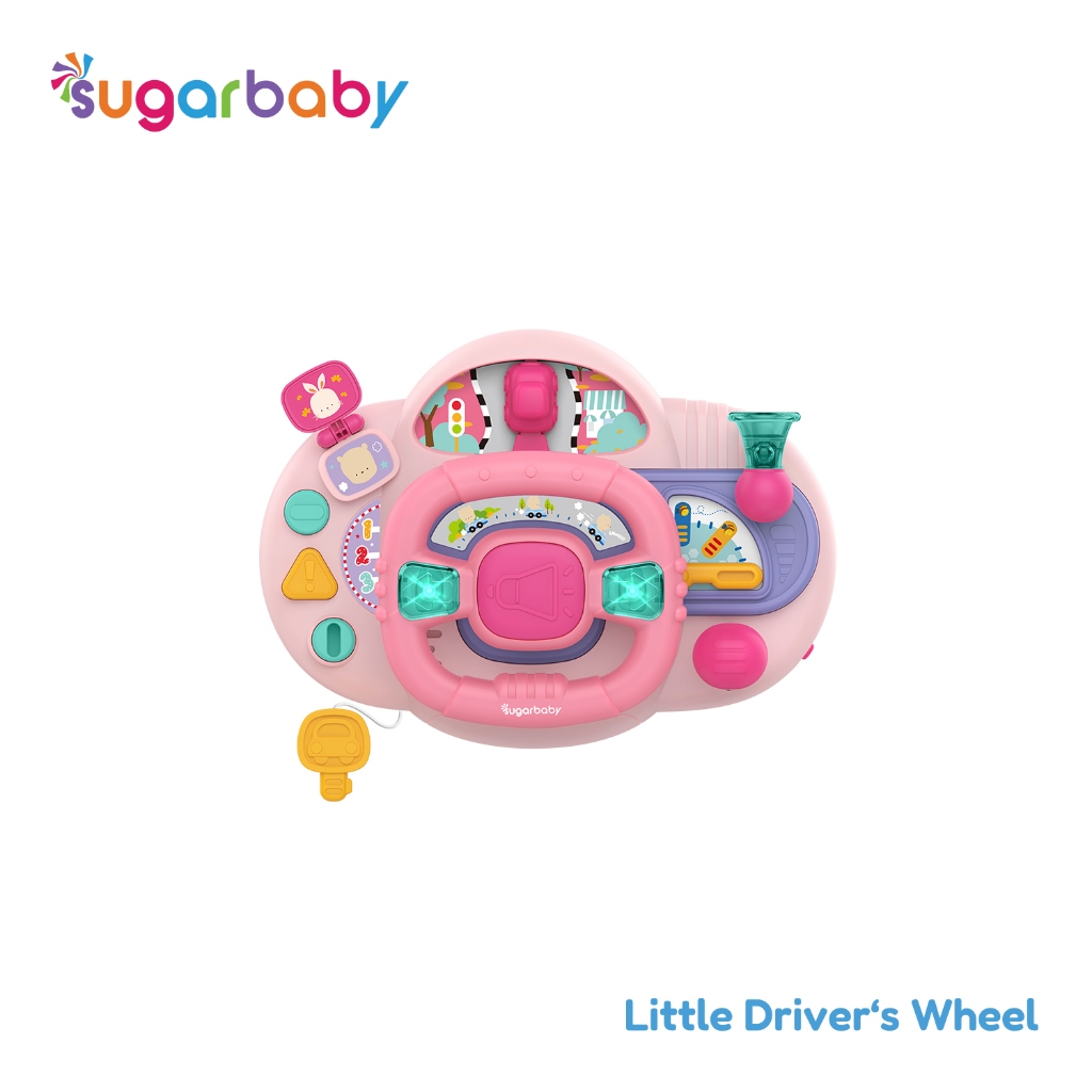 Sugarbaby Little Driver Wheel & Transform Car 3in1 Set Mainan Edukasi Anak 18M+ BPA Foto 8