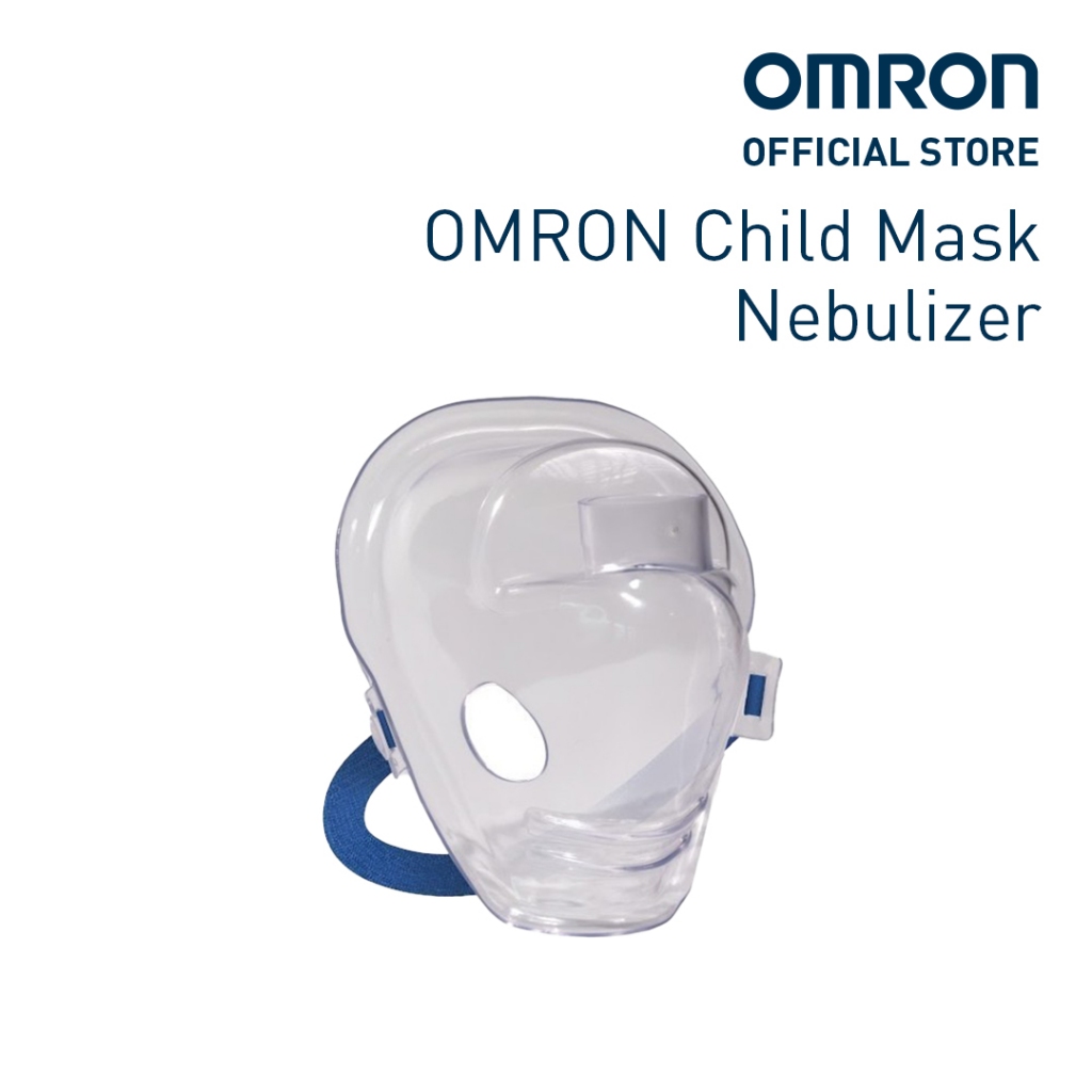 Masker Anak Nebulizer Omron Original untuk Semua Tipe Mesin Nebulizer Omron Foto 3