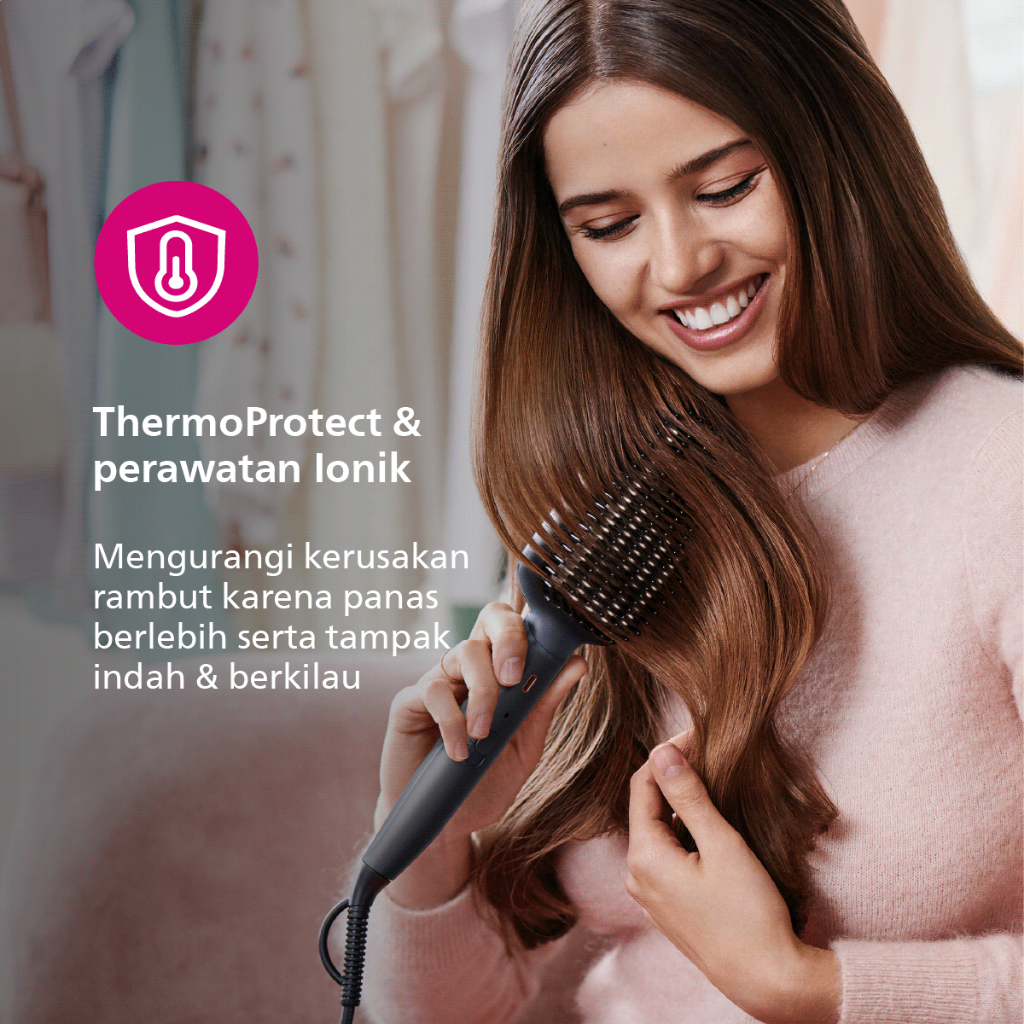 Philips Heated Brush 5000 ThermoProtect Foto 4