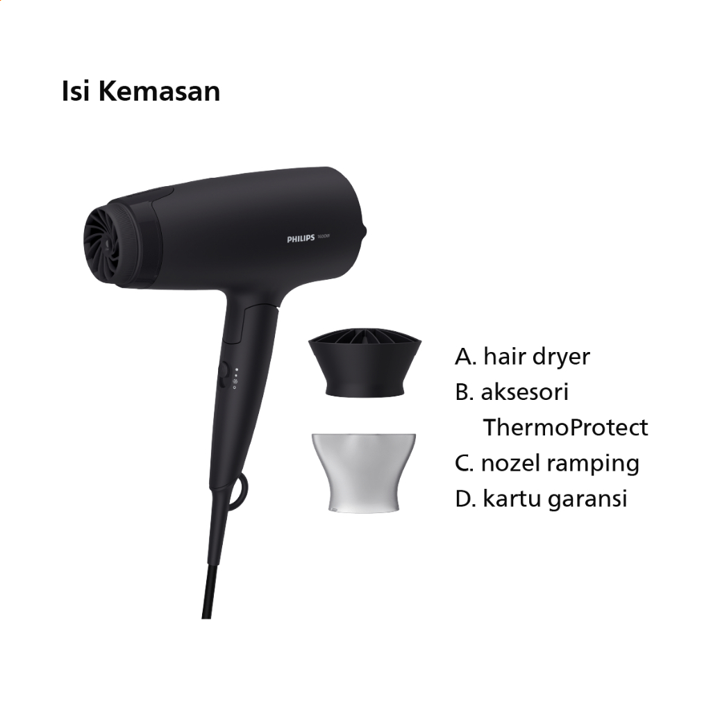 Philips Hair Dryer 3000 ThermoProtect Foto 3