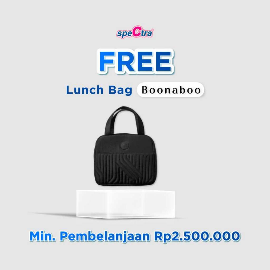 Boonaboo Lunch Bag Tas Makan Siang Portable Insulated Untuk Sekolah Kantor Foto 3