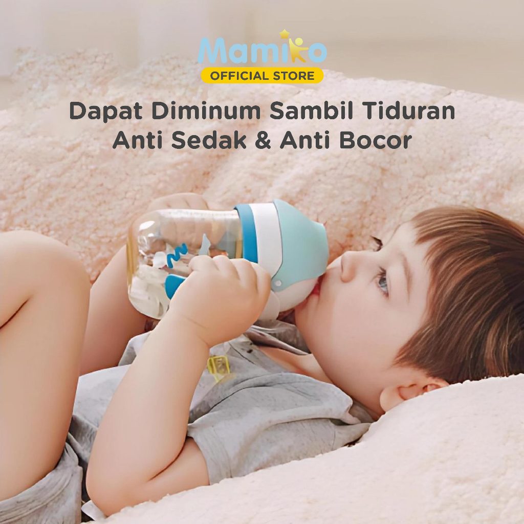 Gelas Sedotan Bayi KUB Big Eye Cup 260ml PPSU Bahan Jerman Anti Tumpah Foto 3