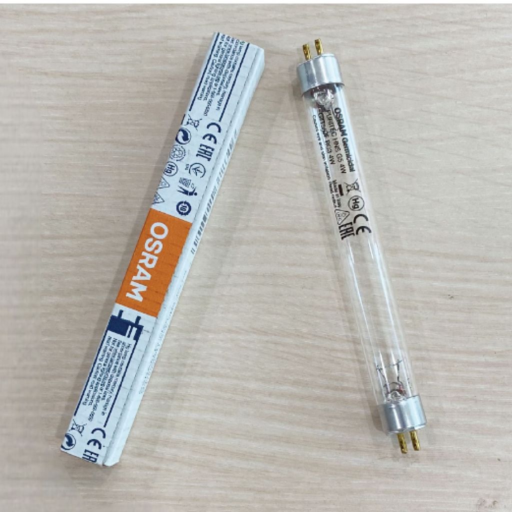 Lampu UV Sterilizer Osram Spectra Puritec HNS 4W G5 Germicidal UVC Made in Italy Foto 2