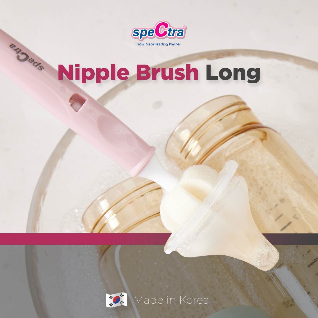 Spectra Nipple Brush Long - Sikat Dot Spectra Ukuran Panjang (2 Pcs) Foto 2