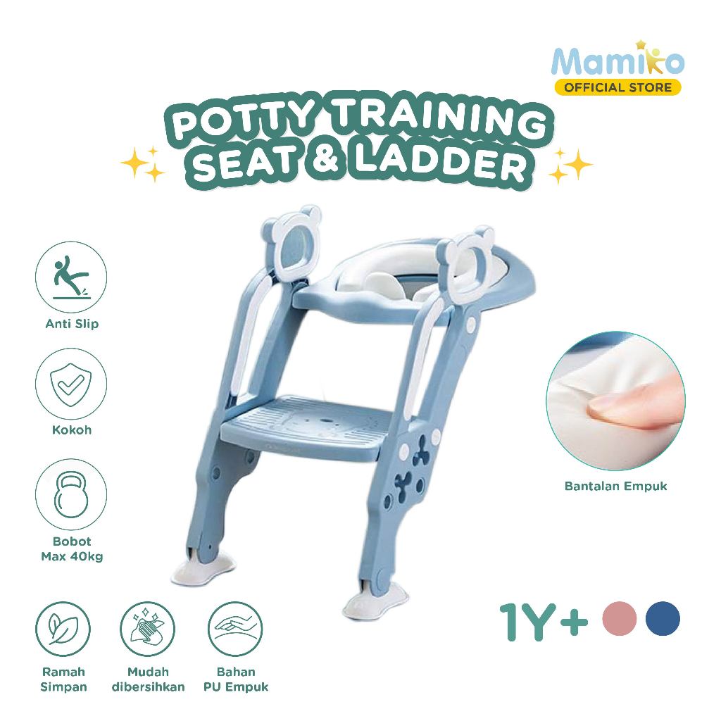 KUB Crown Step Toilet Chair Tangga Kloset Anak Portable dengan Urine Baffle Foto 2