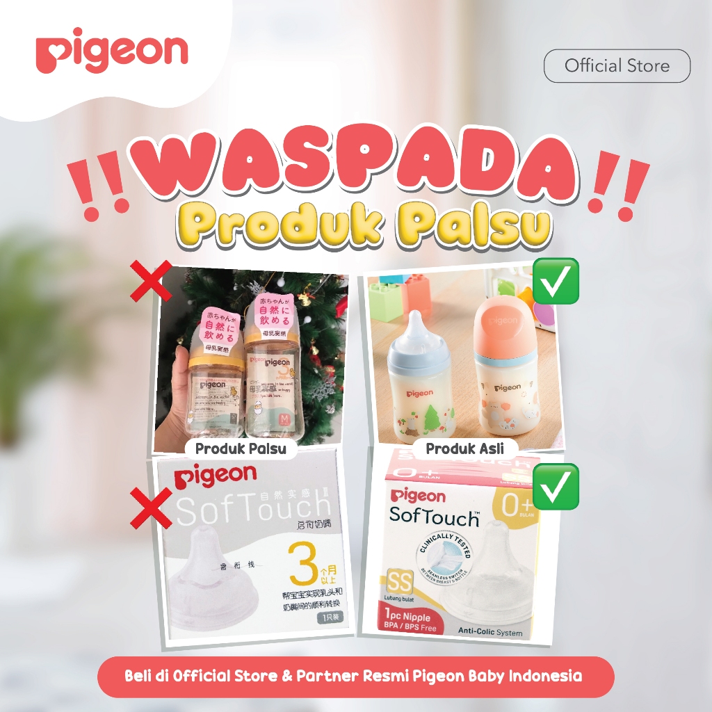 Botol Penyimpanan ASI Pigeon PP Set Hemat 50 ml 6pcs & 120 ml 3pcs Foto 4