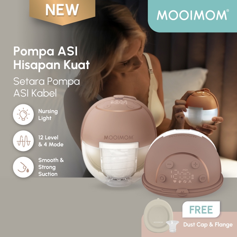 MOOIMOM M3 Pro Wireless Breast Pump Foto 8