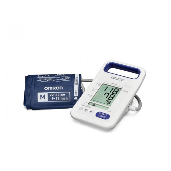 Omron Tensimeter Digital Profesional HBP 1320 AP Dual Mode Pengukuran Manset Lengkap Foto 2