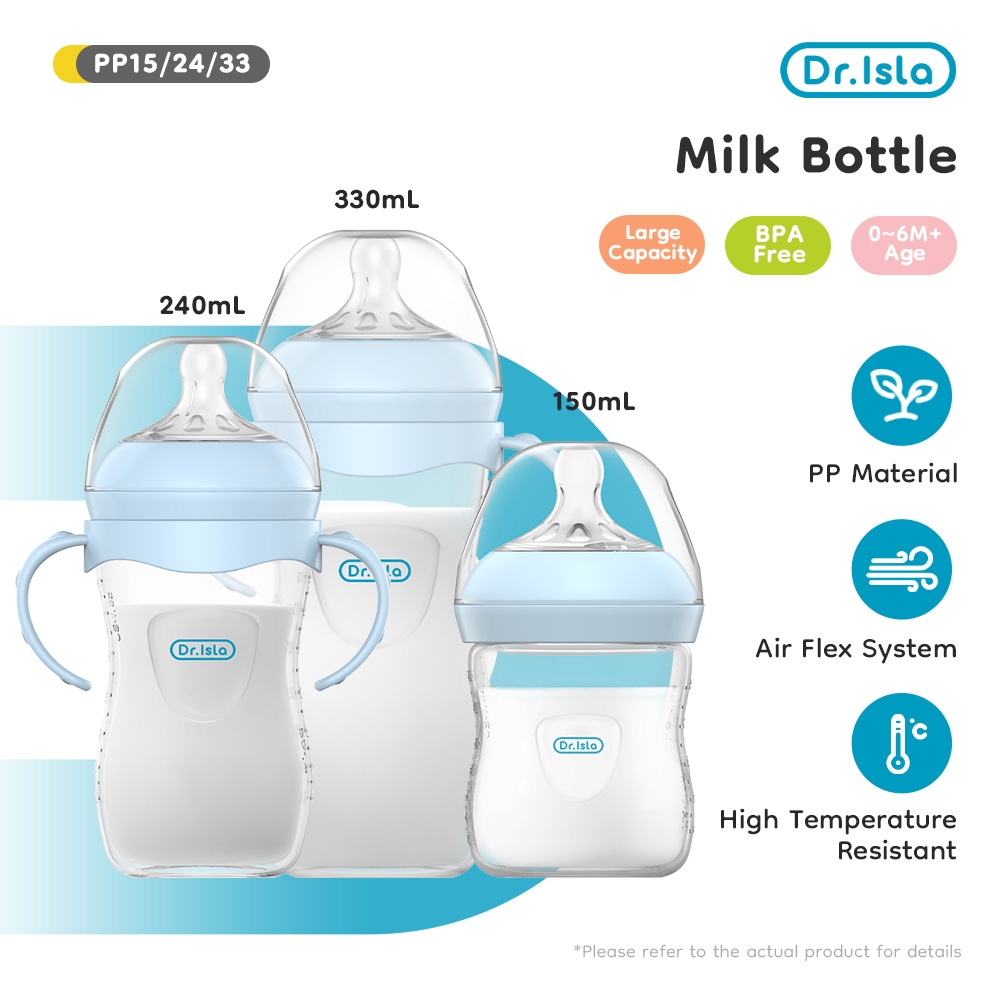 Dr.isla Botol Susu Set Natural Feeding