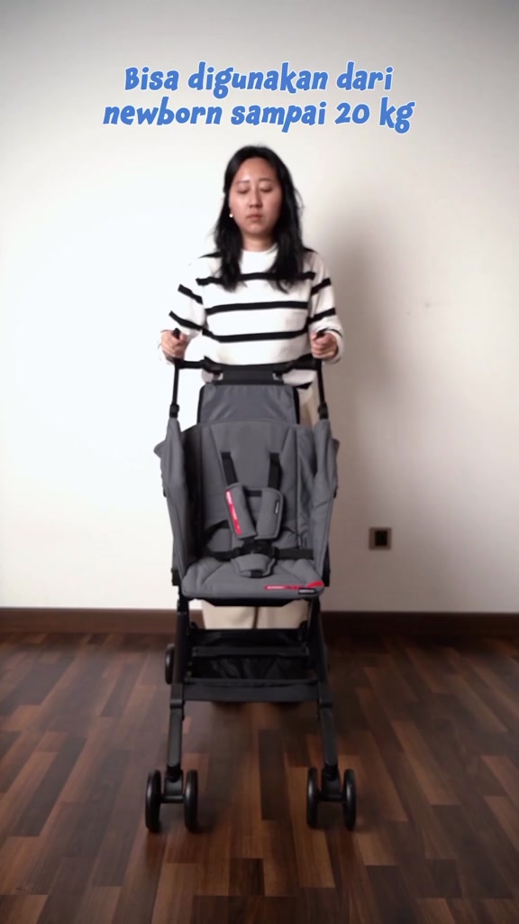 Babydoes Stroller Kompakt Cabin Size Ringan 6kg Portable untuk Newborn sampai 20kg