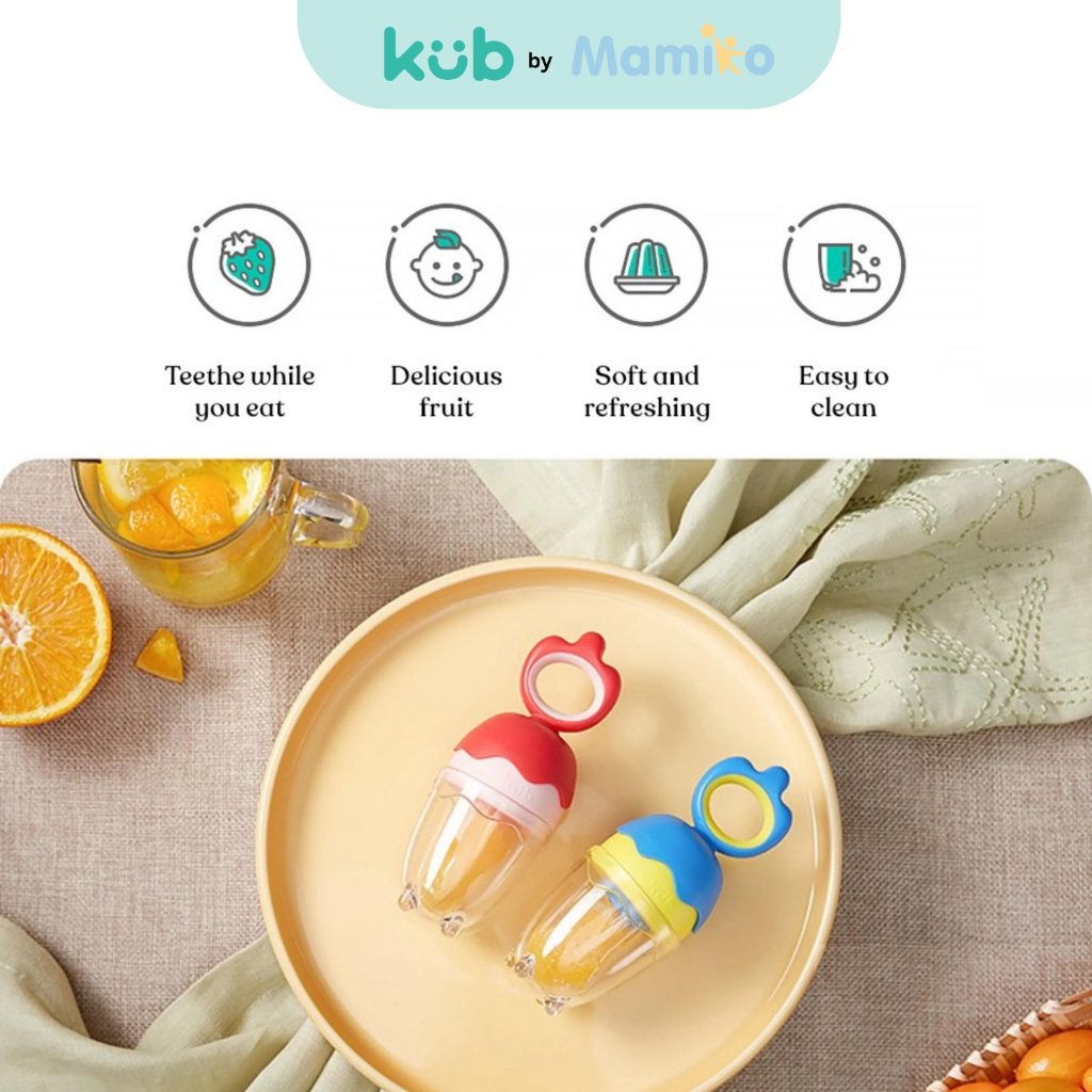 KUB Silicon Dot MPASI Bayi | Empeg Anti Lengket BPA Free Set 2 Pcs Foto 3