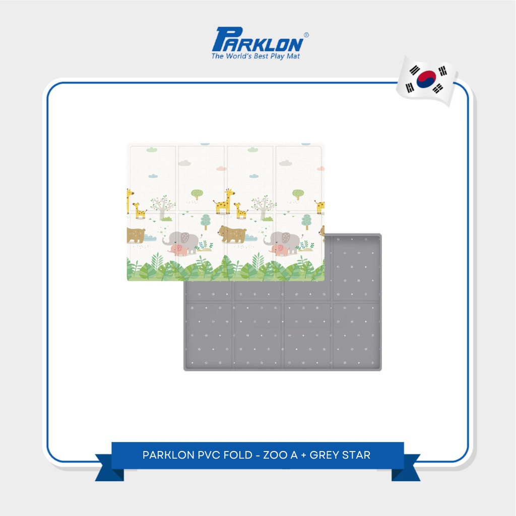 Playmat PVC Lipat Mamiko X Parklon 130x190/140x230 cm Double Side Portable Bag Foto 6