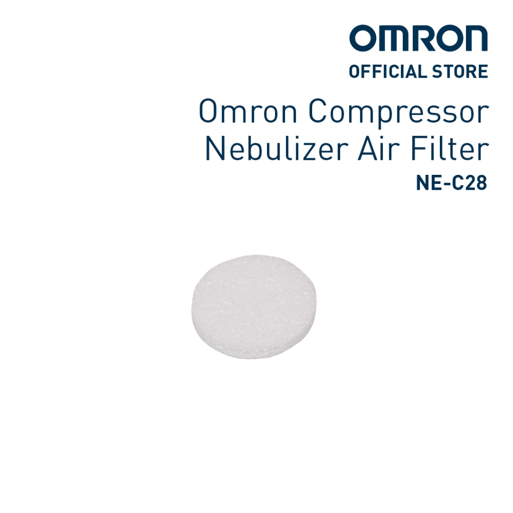 Filter Udara Original Omron Nebulizer Kompresor NE-C28 / NE-C29 Pack Isi 5 Pcs
