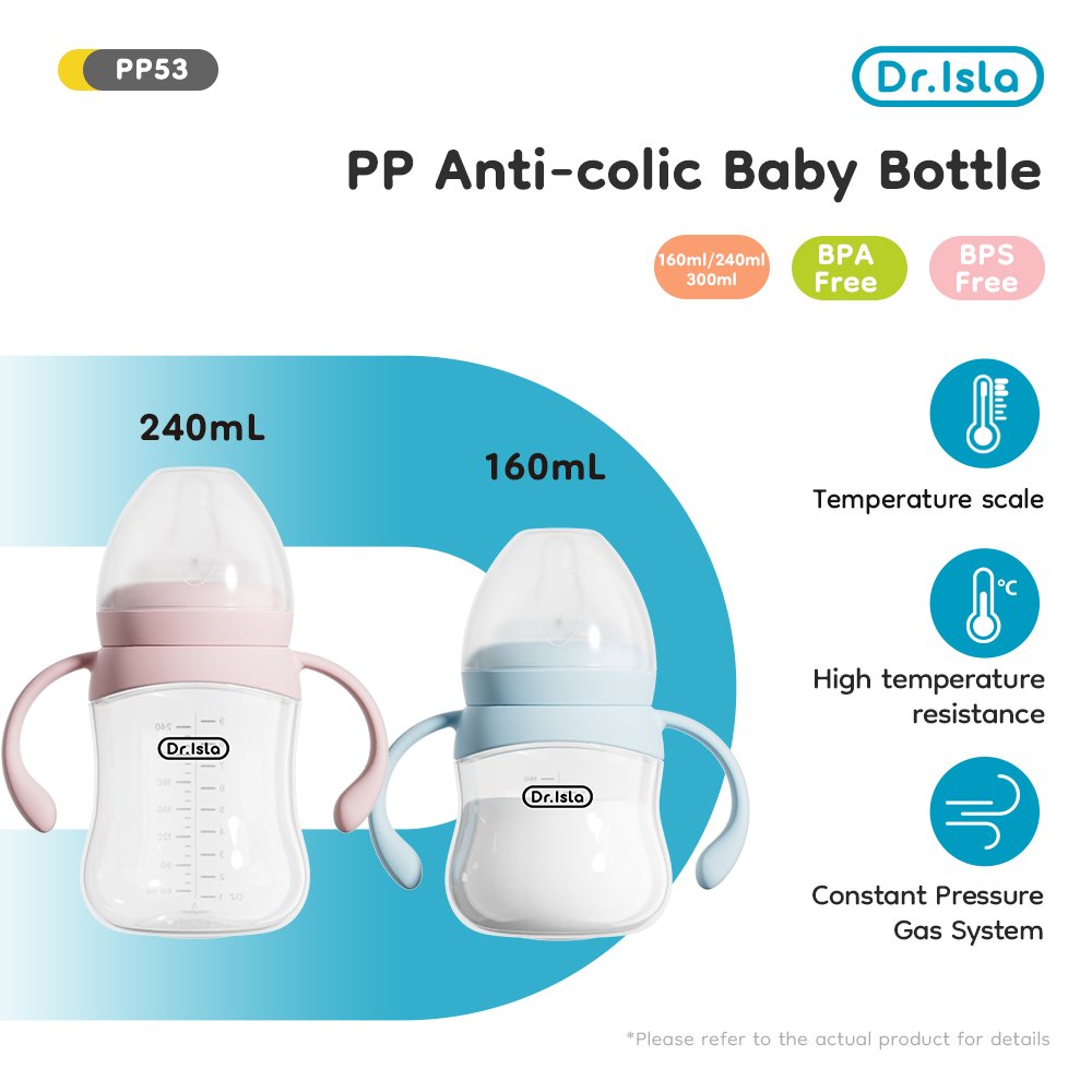 Botol Susu Dr.isla Dot Bayi Anti Kolik