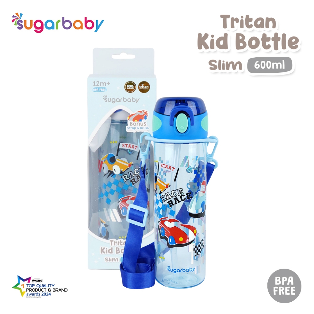Sugarbaby Tritan Kids Bottle SL 600ml Botol Minum Anak BPA Free Premium Foto 8