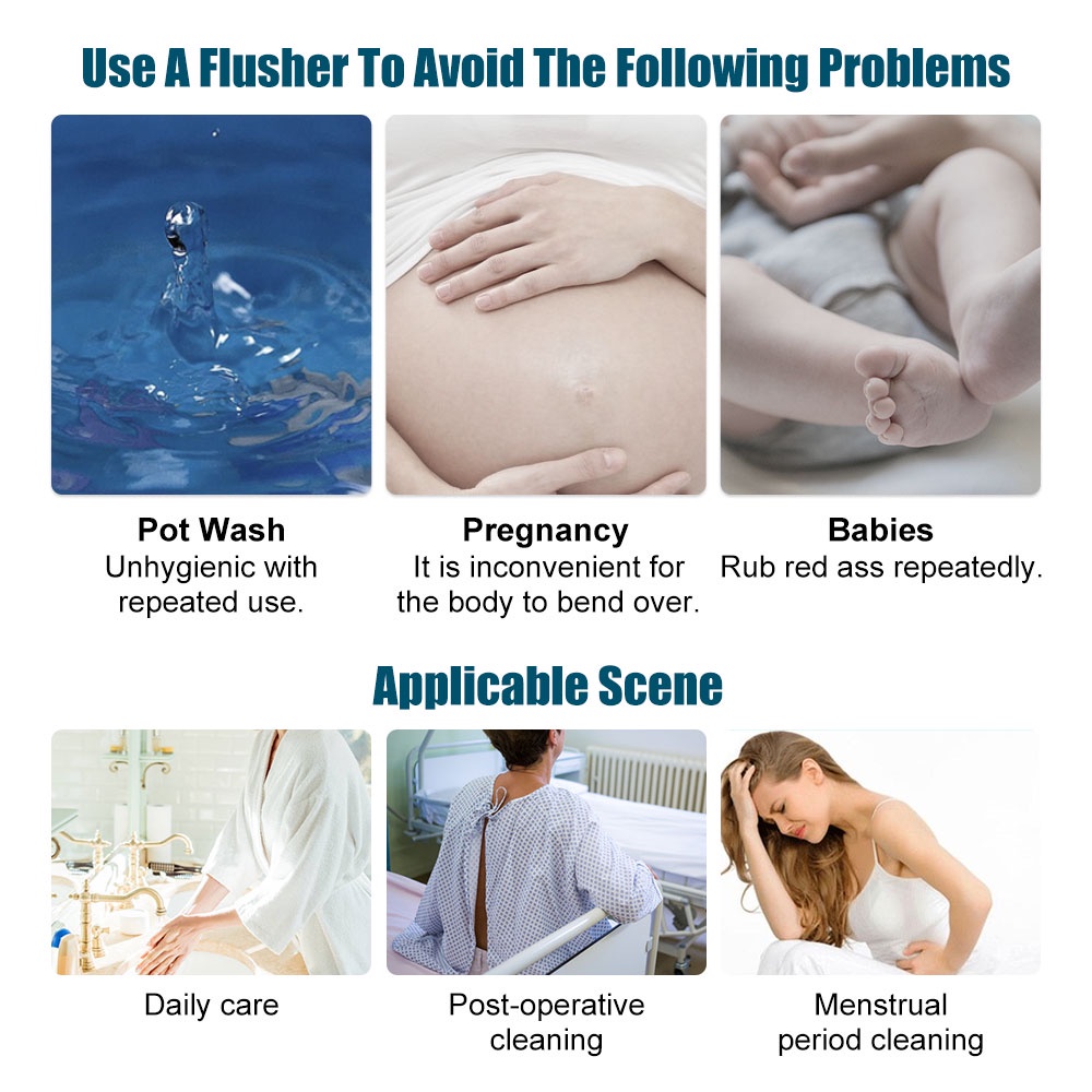 Dr.isla Bidet Portable 500ml EVA Foto 2