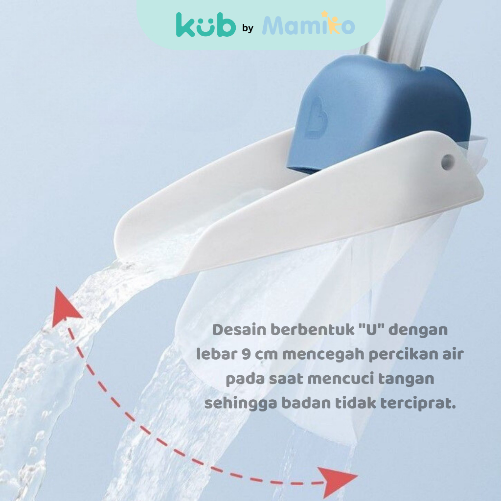 KUB x CL Kids Faucet Extender Kran Air Cuci Tangan Anak Portable Foto 3