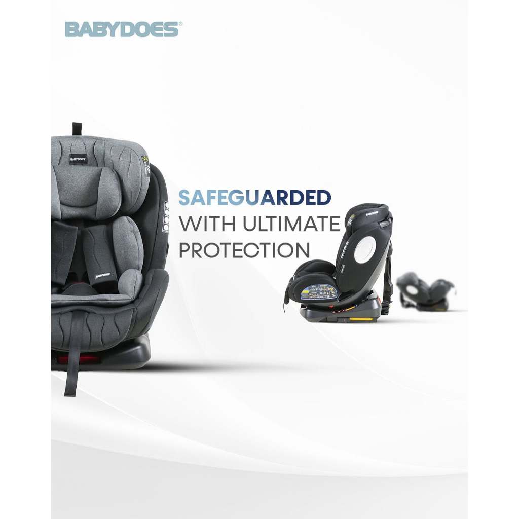 Babydoes Transporter 2.0 Car Seat 360° Rotasi ISOFIX 5-Point Safety Belt Foto 4