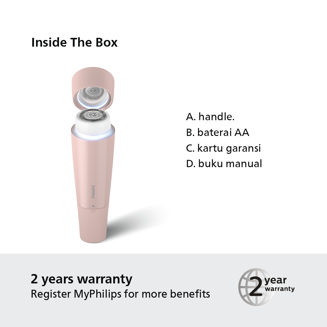 Philips BRR454/00 Facial Shaver Foto 5
