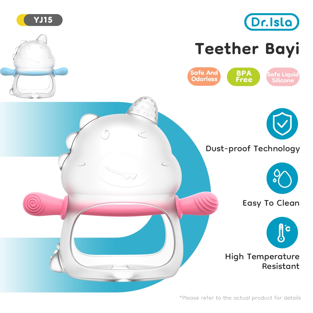 Teether Bayi Dr.isla YJ15 Anti-Isap Jari