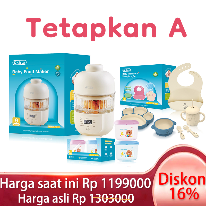 Dr.isla Food Processor MPASI 5 Tahap Foto 6