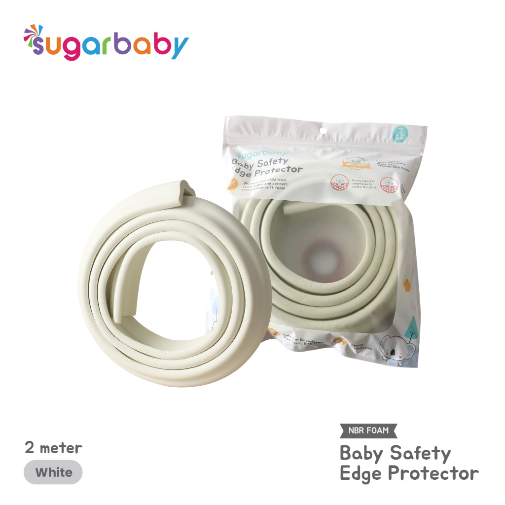 Pelindung Sudut Meja Sugarbaby Premium NBR Foam 2 Meter dengan Perekat 3M Foto 7