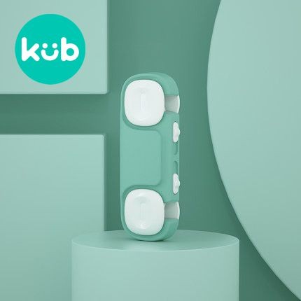 KUB Symmetrical Locks Pengunci Pengaman Laci Lemari Pintu Kulkas untuk Bayi Foto 6