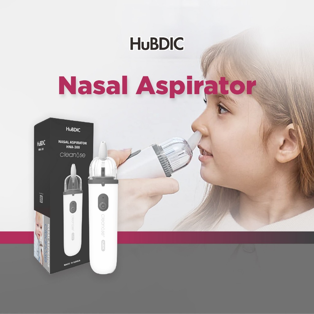 Nasal Aspirator Elektrik Hubdic HNA-300 untuk Bayi dan Anak Rechargeable