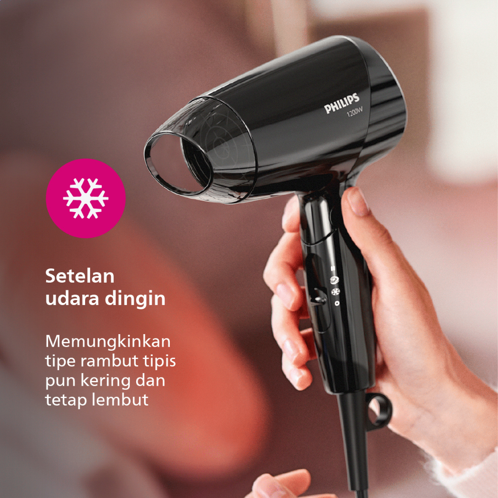 Philips Hair Dryer EssentialCare BHC010/12 Foto 4