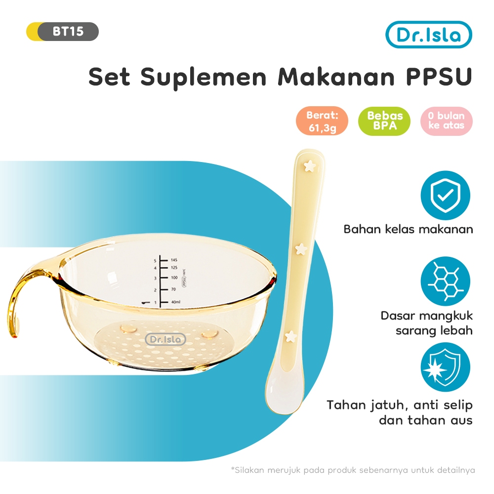 Dr.Isla Set Makan Bayi PPSU