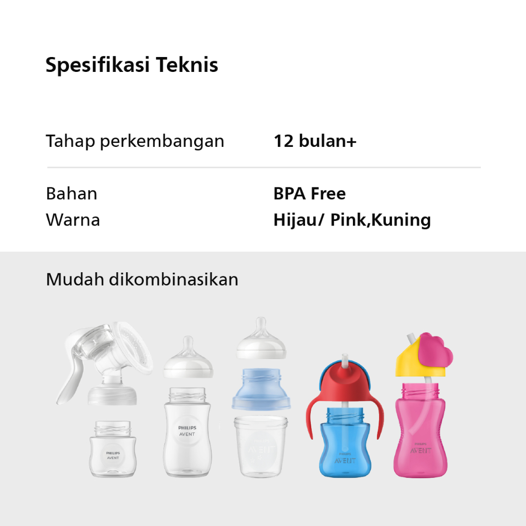 Philips Avent Straw Cup Bendy 300ml Foto 7