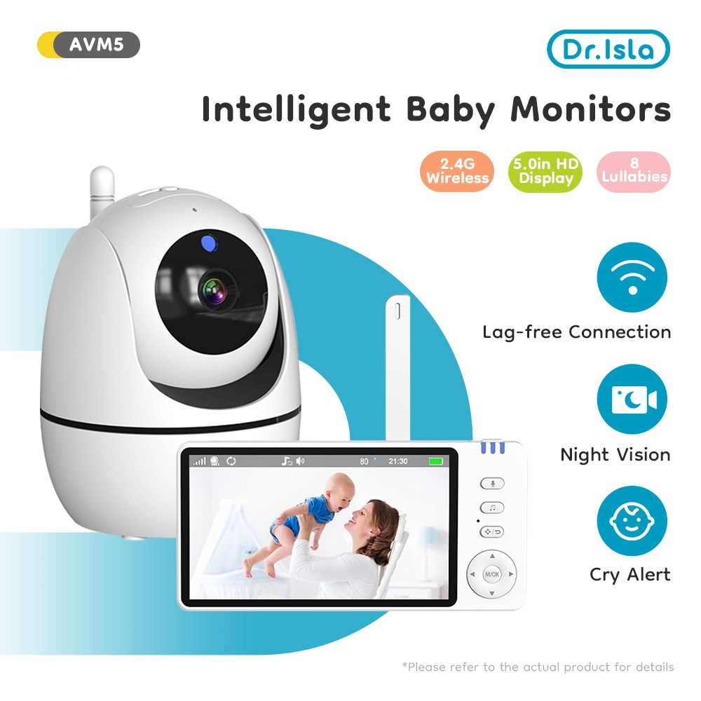 Dr.isla AVM5 Baby Monitor 360