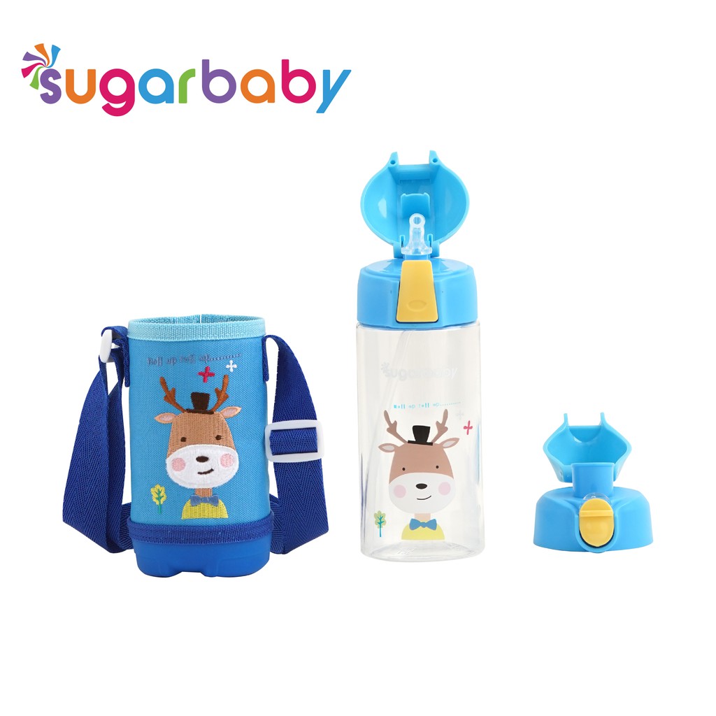 Sedotan Replacement Silicone Sugar Baby Kids Bottle TKB21B480 dengan Sikat Pembersih Foto 4
