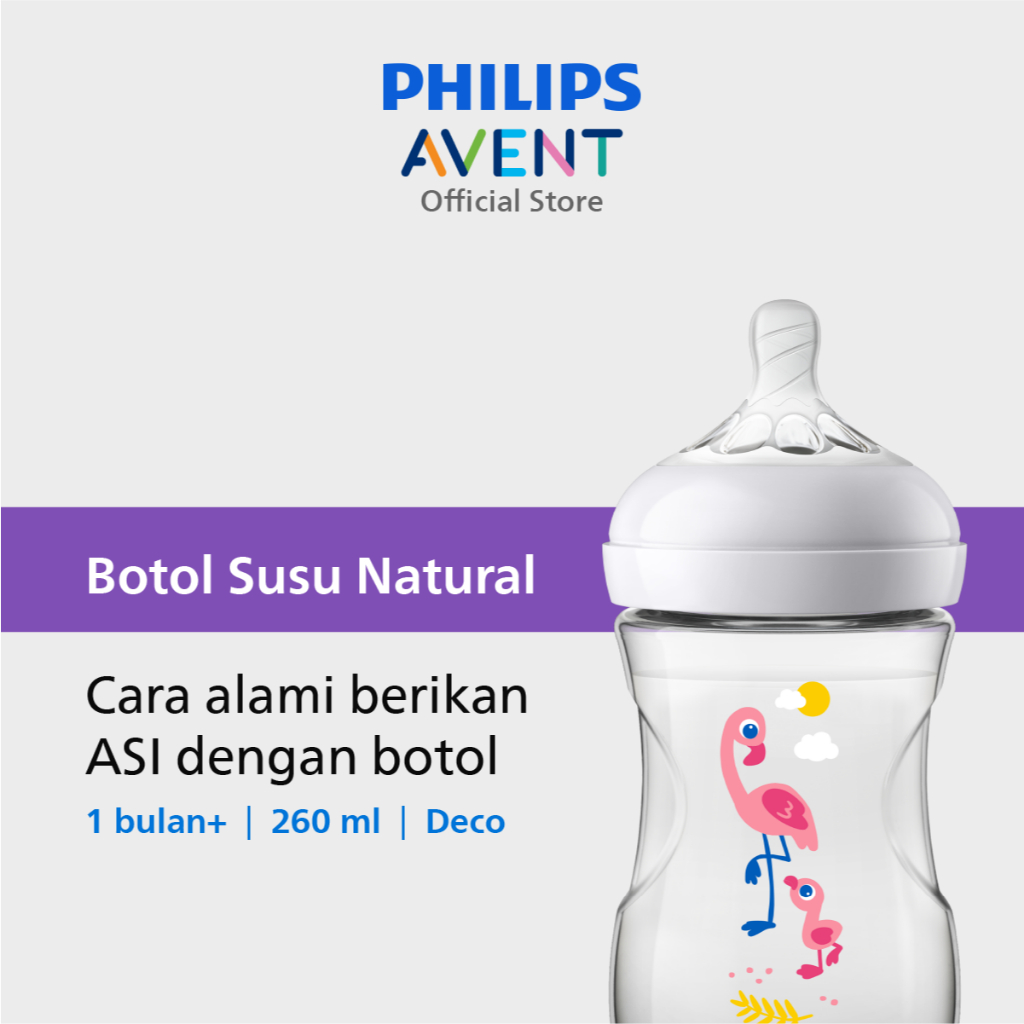 Philips Avent Natural Botol Flamingo Foto 5