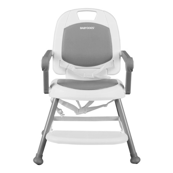 Kursi Makan Bayi Babydoes Mezza High Chair 3 in 1 Dilipat Portable dengan Tray Foto 6