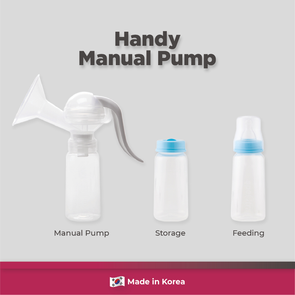 Pompa ASI Manual Spectra Handy Plus Single Pump Portable untuk Ibu Menyusui Foto 2