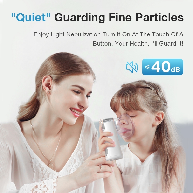 Nebulizer Mesh Portable Dr.isla N8 USB Rechargeable untuk Anak & Dewasa Foto 3