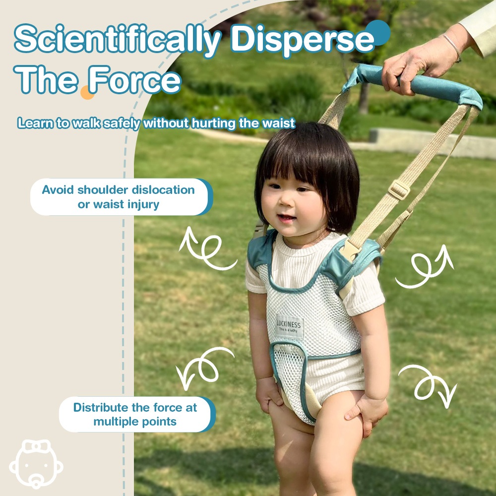 Dr.isla Walker Assistant Belt BD05 Alat Bantu Jalan Bayi Penyangga 360° Dua Mode Foto 4