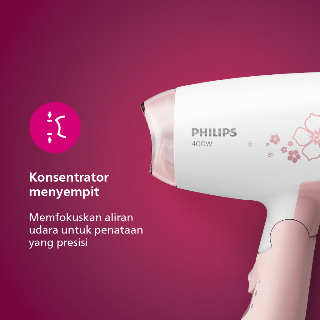 Philips Hair Dryer DryCare 400W Pink Foto 3