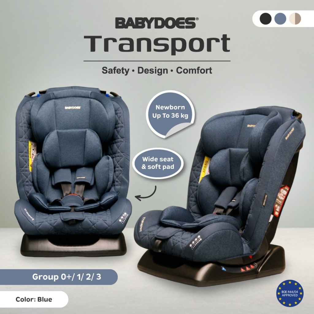 Babydoes Transport Car Seat Grup 0+/I/II/III 5 Point Harness ECE R44/04 Foto 8