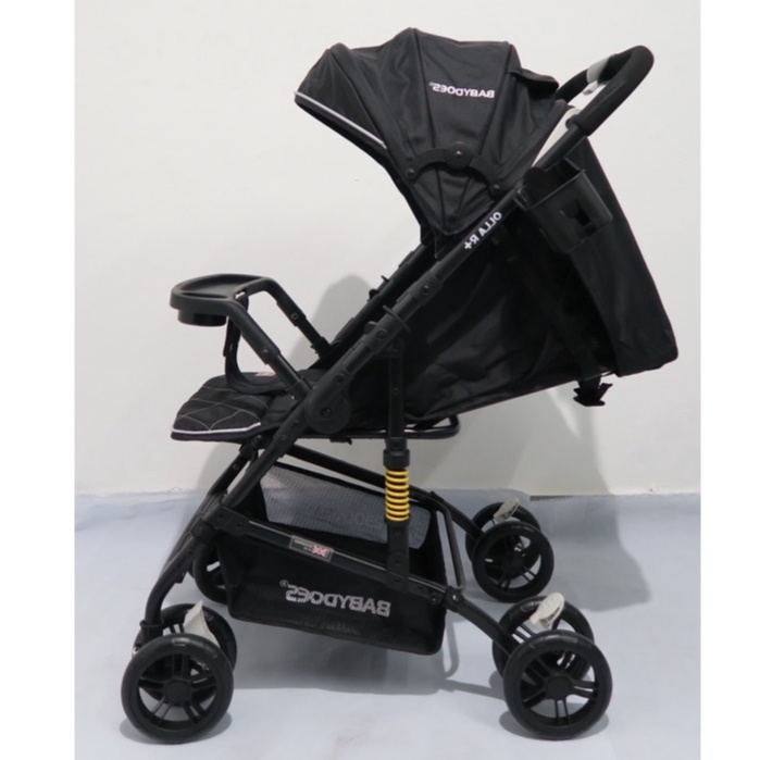 Stroller Bayi Babydoes Olla R+ Reversible Handle Suspensi Full Multifungsi Newborn - 20kg Foto 6