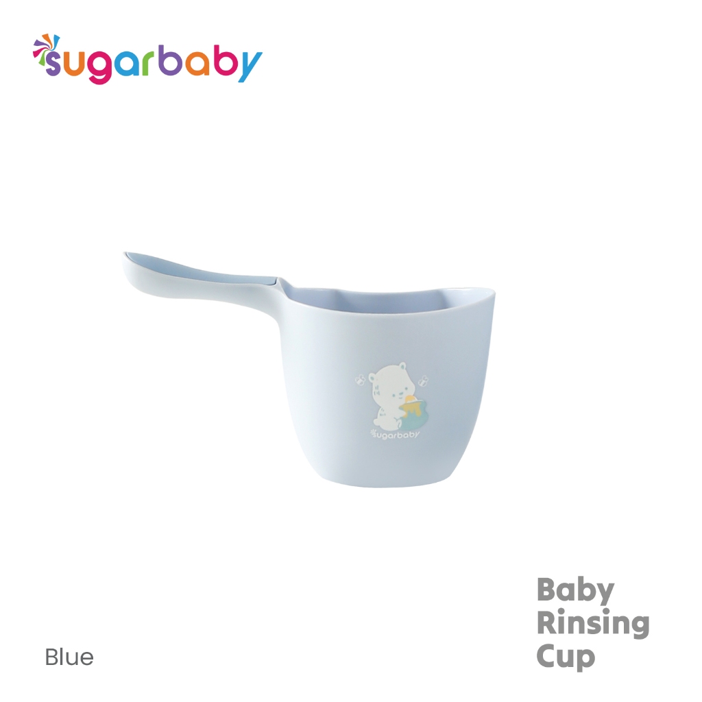 Sugarbaby Baby Rinsing Cup 600ml | Gayung Mandi Bayi Anti Air Masuk Mata BPA Foto 5