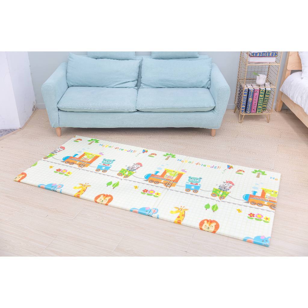 Playmat Bayi Baby Angels XPE Fold Premium 180x160 cm Double Side Tebal 1.0 cm Foto 4