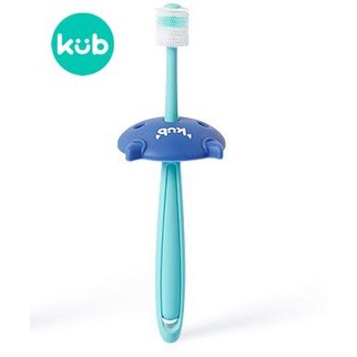 KUB Sikat Gigi Bayi 360 Derajat Silicone Lembut untuk Usia 0-36 Bulan Foto 7
