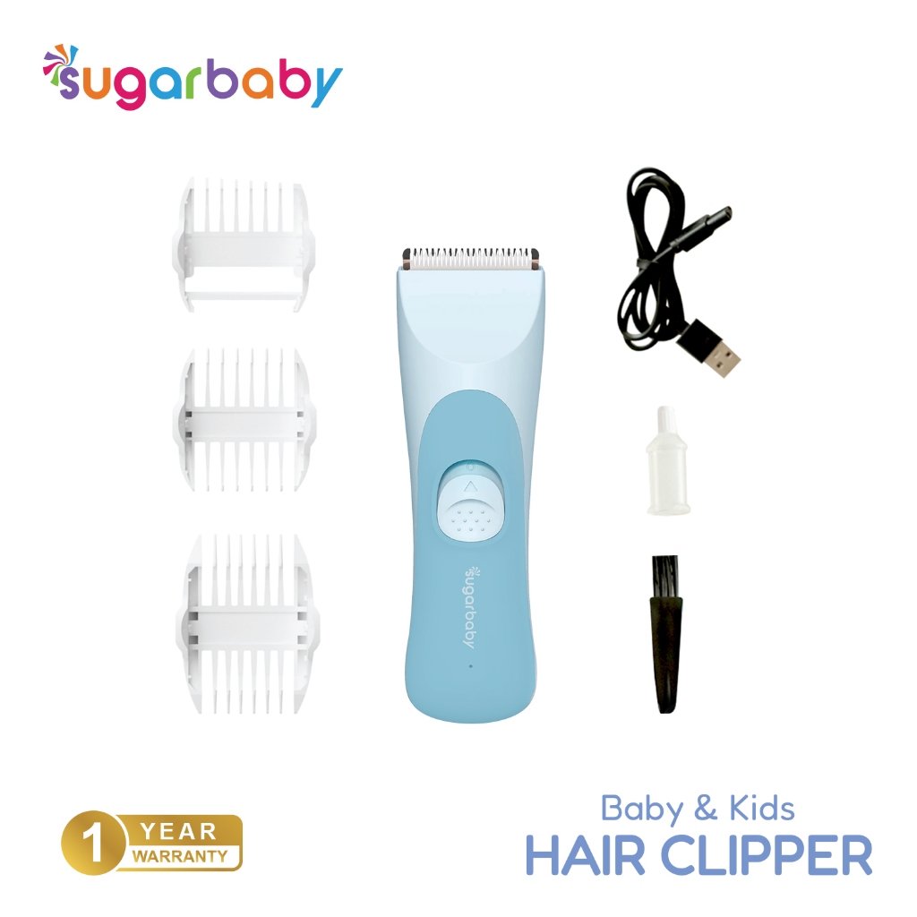 Sugarbaby Baby & Kids Hair Clipper Alat Cukur Rambut Bayi USB Ceramic Blade IPX7 Foto 5