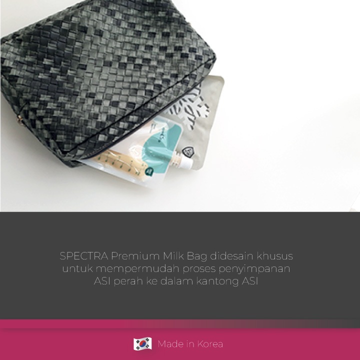Kantong ASI Spectra Premium Milk Bag Refill 30 Pcs Kapasitas 200ml BPA Free Foto 2