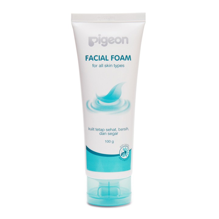 PIGEON Facial Foam 100Ml Sabun Pembersih Wajah Ekstrak Jojoba Chamomile