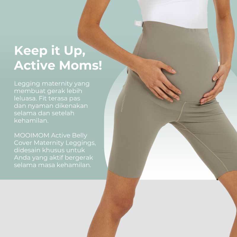 MOOIMOM Maternity Leggings Seamless Support Foto 4