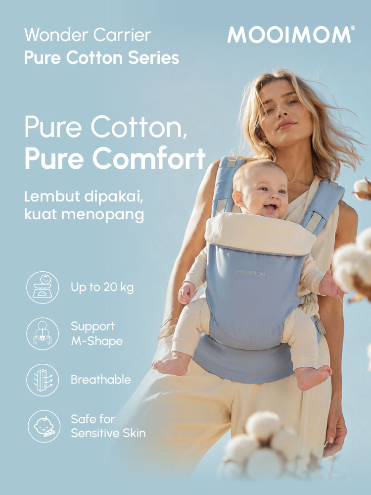 MOOIMOM Wonder Carrier Pure Cotton Foto 5